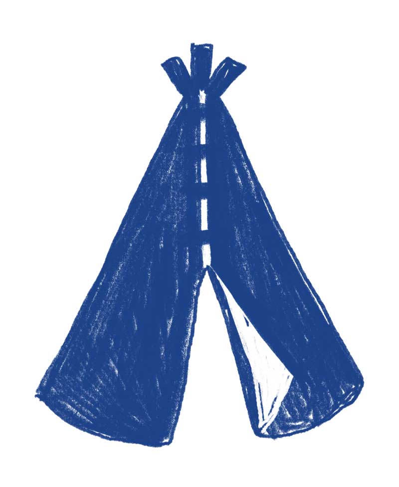 Tabor šotor inkluzivni park